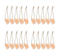 BUGUUYO 20pcs Natural Hanging Salt Lick Blocks for Small Pets Mineral Chew for Easy Attachment Mineral for Rabbits Alpacas Deer Hamsters Coat and Immunity