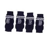 BUGUUYO 20pcs Non- Dog and Cat Leg Warmers Cute Protective Socks for Outdoor Use Joint Support and Injury Prevention for Pets Recommended Weight