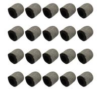 BUGUUYO 20pcs Replacement Conductive Pen Heads High Sensitivity Capacitive Stylus Tips Made of Nano Conductive Cloth with No Written Noise for Touchscreen Devices