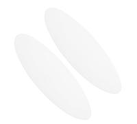 BUGUUYO 2pcs Acrylic Ceiling Light Diffuser Panels 43cm Diameter 1mm Thick Lamp Shade Covers for Office Classroom Home LED Light Diffuser Sheets