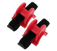 BUGUUYO 2pcs Adjustable U Shaped Fishing Rod Holders Portable Railings Mount Brackets for Bridge Ship Guardrails Seaside Use Versatile Rod Storage Rack for Boats Trucks Garage