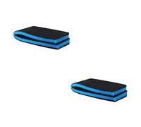 BUGUUYO 2pcs Aquarium Filter Pad Biochemical Sponge for Fish Tanks Strong Filtration Easy to Cut Reduces Fish Death Rate Enhances Oxygenation