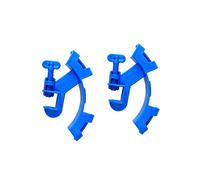 BUGUUYO 2pcs Aquarium Water Change Fixture Fish Tank Hose Clamp Blue Easy Install Water Tube Holder
