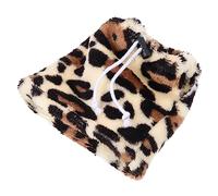 BUGUUYO 2pcs Bearded Dragon Clothing Warm Outdoor Outfit for Reptiles Lightweight Costume for Daily Wear Special Occasions and Photo Shoots Adorable Lizard Apparel Leopard Print