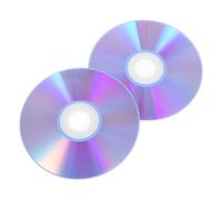 BUGUUYO 2Pcs Blank Dvd-R Discs 700Mb Writable Compact Discs for Music Storage and Phone Recording Compatible with Multiple Devices Suitable for Data Backup and Media Burning