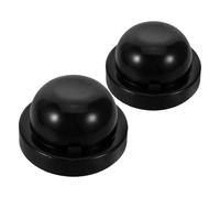 BUGUUYO 2pcs Car Headlamp Dust Seal Cover Rubber Headlight Cap Weather Resistant Protective Guard for Automotive Exterior Accessories Easy Install for Multiple Vehicle Models