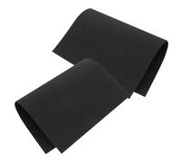 BUGUUYO 2pcs Carbon Felt Thermal Blanket Fire Resistant Insulation Mat for Vacuum Furnace High Temperature Resistant Soft Graphite Felt for Welding Protection and Heat Control