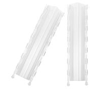 BUGUUYO 2pcs Cucumber Shaper Mold Transparent Star Shape PC for Fruits Vegetables Patio Backyard Gardening