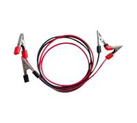 BUGUUYO 2pcs Dual Ended Alligator Clip Test Leads with Crocodile Clamps for Student Physics Electricity Experiments, 2-wire Connection Cables for Electrical Circuit Testing and Laboratory