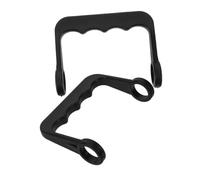 BUGUUYO 2PCS Horizontal Hydraulic Jack Handles Replacement Part Floor Jack Lift Tool Stable Portable Grippers for Car Trailer Assistance