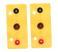 BUGUUYO 2pcs Lamp Bulb Holder for Physics Experiments DIY Circuit Kit with Light Socket Design for School Projects for Static Electricity Learning Craft Activities
