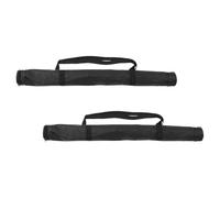 BUGUUYO 2Pcs Leather Baseball Bat Backpack with Waterproof Storage Bag, 32-Inch Bat Sleeve for Baseball Gear and Martial Arts Sword Carrying, Outdoor Sports Carry Case for Softball and Tai