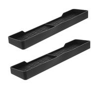 BUGUUYO 2pcs Magnetic Silicone Stove Top Organizer Rack Over Oven Storage Shelf for Kitchen Pantry Space Saving Multi Functional Shelf for Condiments Tableware and Baking Trays