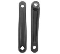 BUGUUYO 2pcs Metal Electric Bike Crank Arm Easy-install Bicycle Crankshaft Replacement for Mountain Road Exercise Bikes Left Single Chain Crank Compatible