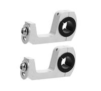 BUGUUYO 2pcs Motorcycle Handguard Bracket Clamp Handlebar Mounts Fit Atv Dirt Bikes Offroad Stability Retrofit Parts