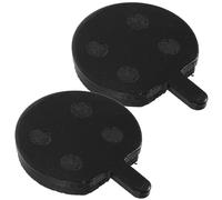 BUGUUYO 2pcs Mountain Bike Disc Brake Pads Resin Cycling Replacement Brake Blocks Silent for Mountain and Trail Riding Accessories