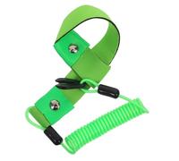 BUGUUYO 2pcs Outboard Lanyard Safety Tether with Elastic Quick Release for Emergency Engine Kill Switch Floating Boat Wrist Strap Compatible with Outboard Motors Light Green