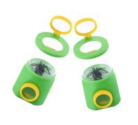 BUGUUYO 2pcs Outdoor Explorer Kit Magnifying Observation Boxes Portable Catcher Tools for Nature Exploration and Learning
