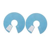 BUGUUYO 2pcs Parrot Anti-bite Collar Soft Microfiber Neck for Bird Lightweight and Breathable for Healing and Preventing Pecking