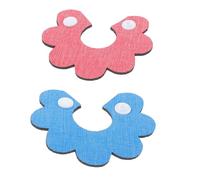 BUGUUYO 2pcs Protective Cone for Birds Wound Prevention Neck Protector for Parrots Budgerigars and Lovebirds Eyecatching Design Bird Specific Fit