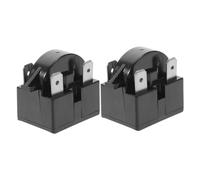 BUGUUYO 2pcs Refrigerator Compressor Starter Relay Starter Insert Compatible - Ptc Relay Mini Fridge Parts