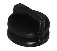 BUGUUYO 2pcs Replacement Timing Control Knobs for Electric Pressure Cooker Oven Air Fryer and Bbq Grill, Universal Plastic Switch Knobs for Stove and Gas Range Accessories