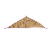 BUGUUYO 2pcs Reptile Hammock for Lizards and Geckos Triangle Hanging Bed Breathable Mesh Design for Bearded Dragons and Iguanas Space-saving Pet Accessory