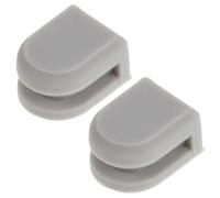 BUGUUYO 2pcs Silicone Turntable Cover Isolation Feet: Phonograph Dampening Cushions - Turntable Lid Anti Vibration Cushions for Music Room Equipment