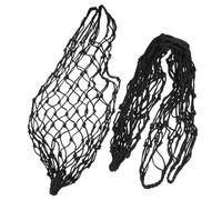 BUGUUYO 2pcs Slow Feed Hay Nets for Horses Goats Sheep Large Capacity Hay Bags for Stable Trailer Outdoor Use Chew-resistant Grass Feeders Controlling Intake and Reducing Waste