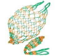 BUGUUYO 2pcs Slow Feeding Hay Nets for Horses Goats Sheep Hanging Hay Feeder Bags with Large Capacity for Stable Pasture Farm Use Resistant to Chewing and Wear