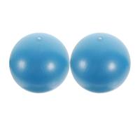BUGUUYO 2pcs Small Pilates Yoga Ball Mini Stability Balls for Core Training Balance Improvement Flexible Home Gym Exercise Equipment for Physical Therapy and Fitness