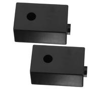 BUGUUYO 2pcs Small Plastic Junction Boxes for Electronics Outdoor Electrical Project Enclosures Multifunctional Cable Management and Wire Concealment User-friendly Installation