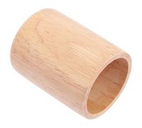 BUGUUYO 2pcs Solid Wood Table Lamp Base with Socket Hollow Round Wooden Lamp Rod DIY Light Bases for Desk and Night Lighting Easy Install with Pre-drilled