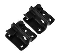 BUGUUYO 2pcs Stainless Steel Sliding Door Latch Bolts Barn Door Latch Targette De Porte Slide Bolt Lock Fermeture Porte Coulissante