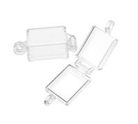 BUGUUYO 2PCS Transparent Switch Protection Covers with Adhesive Backing Flipping Rocker Guards for Accidental Activation Prevention Plastic Shields to Extend Switch Lifespan and Maintain