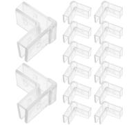 BUGUUYO 30pcs Aquarium Corner Protector for 5mm Glass Fish Tank, L-shaped Edge Guard Collision Cover for Aquarium Tank Safety and Glass Corner Protection
