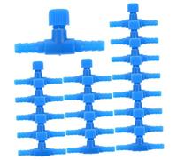 BUGUUYO 30pcs Professional Aquarium Air Pump Tube Control Valves T-shaped Fish Tank Oxygen Regulator Compact Aquarium Accessories Wear Resistant Easy to Use