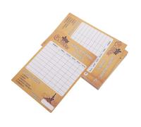 BUGUUYO 30pcs Wine Tasting Judge Cards with Aroma Notes Flavor Scoring Sections Evaluation Forms for Blind Tastings Event Supplies for Parties and Workshops