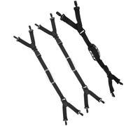 BUGUUYO 3Pcs Adjustable Hard Hat Chin Straps Helmet Replacement Chin Protection Strap for Construction Safety Helmets Suitable for Worksite Head Protection Random Color Random Color