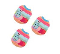 BUGUUYO 3pcs Cartoon Puppy Vest Warm Dog Coat for French Bulldog Pet Vest Dog Autumn Winter Clothes Xxs
