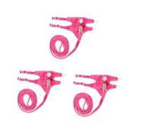 BUGUUYO 3pcs Ferret and Leash Lightweight Walking Vest for Pets Wear-resistant Design for Indoor and Outdoor Activities Option