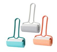 BUGUUYO 3pcs Hair Stick Device Pet Hair Remover Roller Lint Roller for Clothes Design