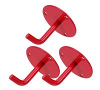BUGUUYO 3Pcs Metal Fire Extinguisher Wall Holder Bracket for 2-9Kg Co2 Extinguishers Industrial Fire-Fighting Equipment Mount for Home and Workplace Safety