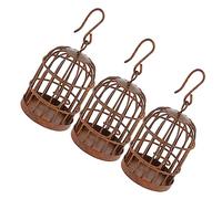 BUGUUYO 3pcs Mini Birdcage Ornament Tiny House Bird Cage Decoration for Miniature Gardens Chic Design for Home Decor Lightweight and Easy to
