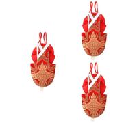 BUGUUYO 3pcs Pet Bird Flying Suit Parrot Diaper Clothing for Cockatiel Parakeet and Similar Birds Xl Red Easy to Clean Lightweight Design