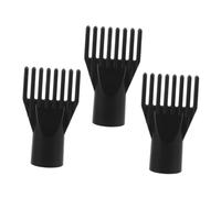 BUGUUYO 3pcs Pet Blow Dryer Comb Attachment Nozzle for Dogs and Cats Plastic Hair Dryer Diffuser Comb Design for Home and Salon Use