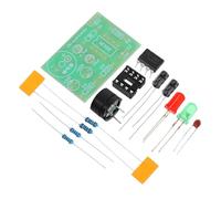 BUGUUYO 3pcs Timer Circuit Kit Soldering Training Board Learning Electronics Board DIY Led Flasher Project for Practice