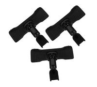 BUGUUYO 3pcs Universal Car Dash Cam Rearview Mirror Mount Kit with Large Tube Bracket and Pvc Back Plate for Automotive Camera Holder and Driving Recorder Installation