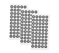 BUGUUYO 3sheets Reflective Film Marking Points for Scanner Scan Marker High Reflectivity Tear-resistant Easy to Use