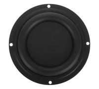 BUGUUYO 4 Inch Passive Subwoofer Diaphragm Rubber Vibration Plate Car Loudspeaker Vibration Membrane Replacement Speaker Radiator for Vehicle Audio Subwoofer
